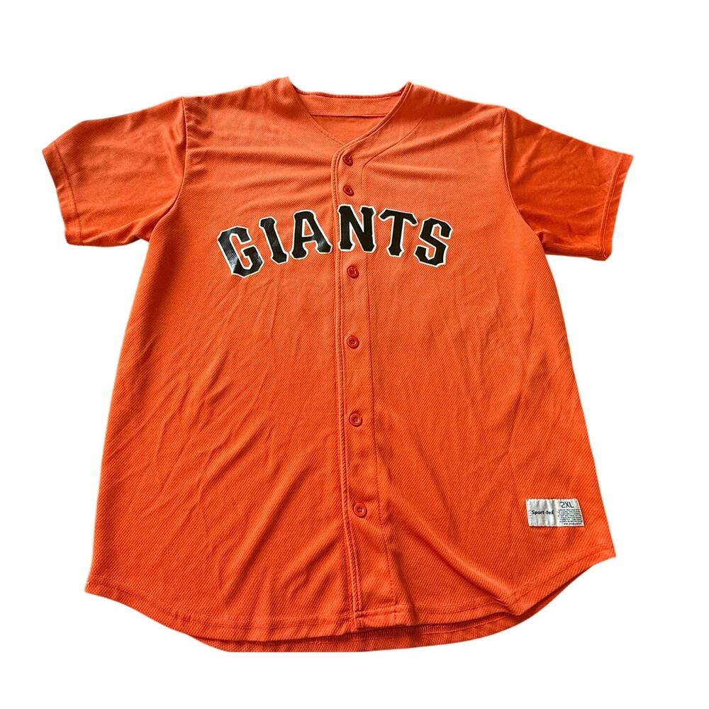 San Francisco Giants #24 Malloy Baseball Jersey 2XL Orange Sport-Tek MLB Sports